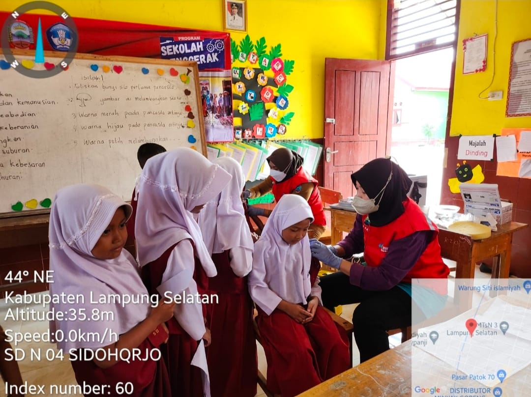 BIAS ( Bulan Imunisasi Anak Sekolah ) Vaksin DT TD untuk Anak Sekolah Dasar (SD/MI)