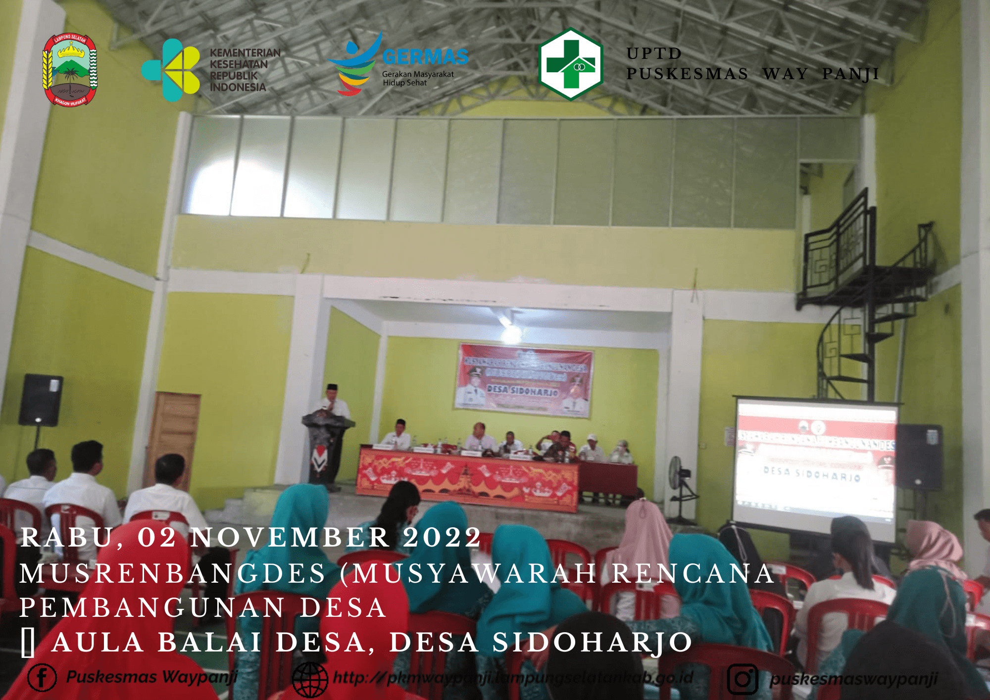 GIAT IKUT SERTA DALAM MUSYAWARAH PEMBANGUNAN DESA “MUSRENBANGDES”