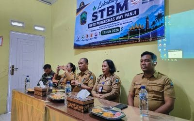 UPTD Puskesmas Way Panji Gelar Lokakarya STBM 5 Pilar Tingkat Kecamatan