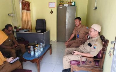 UPTD Puskesmas Way Panji Terima Kunjungan Monitoring dan Pembinaan Bidang Sumber Daya Kesehatan